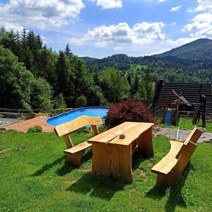 Zawoja Nad Korona Z Jacuzzi Villa Exterior photo