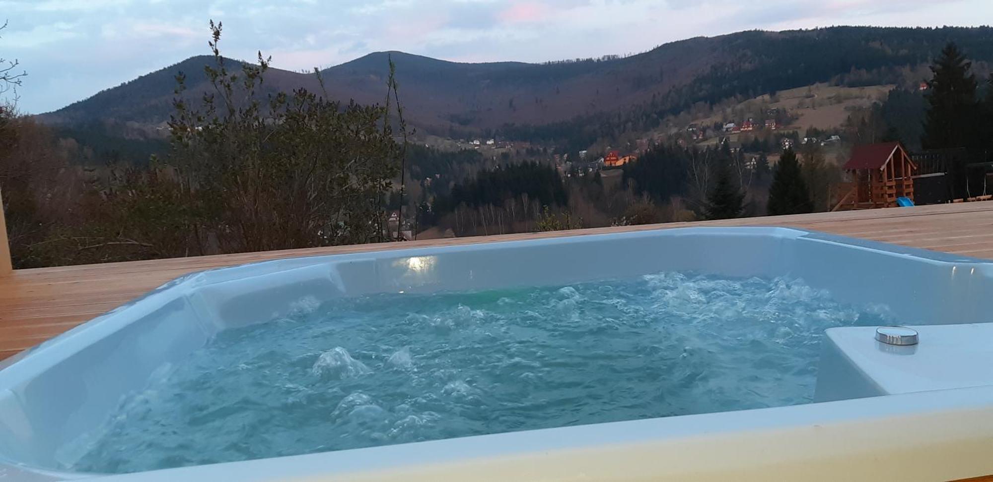 Zawoja Nad Korona Z Jacuzzi Villa Exterior photo