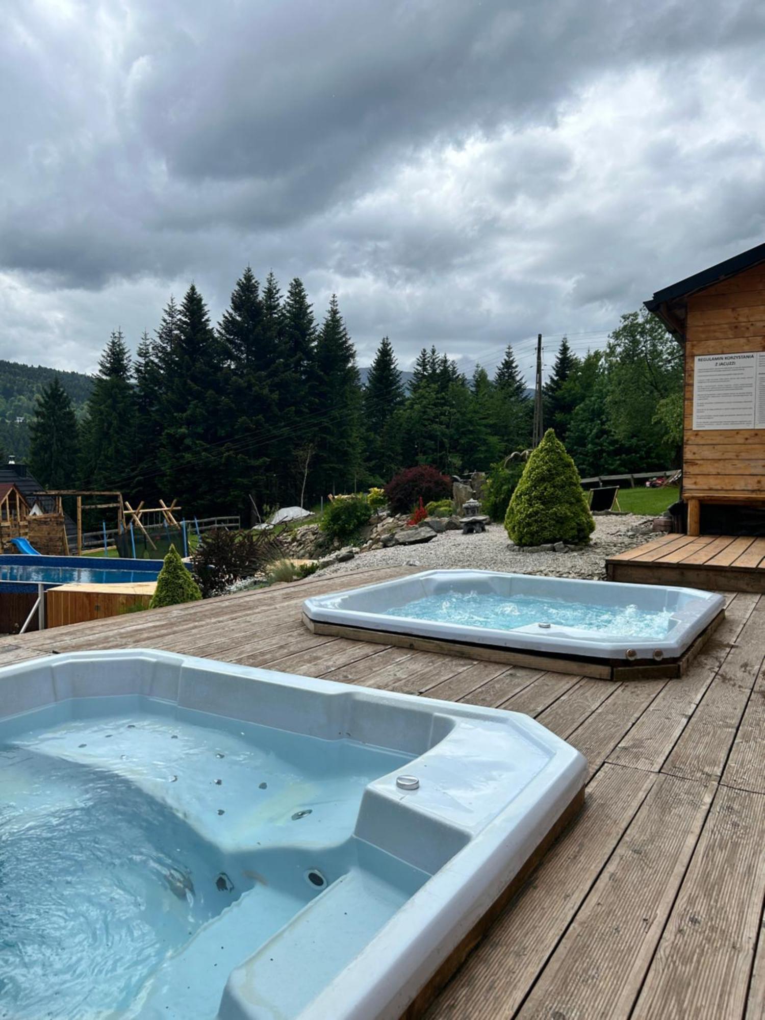 Zawoja Nad Korona Z Jacuzzi Villa Exterior photo