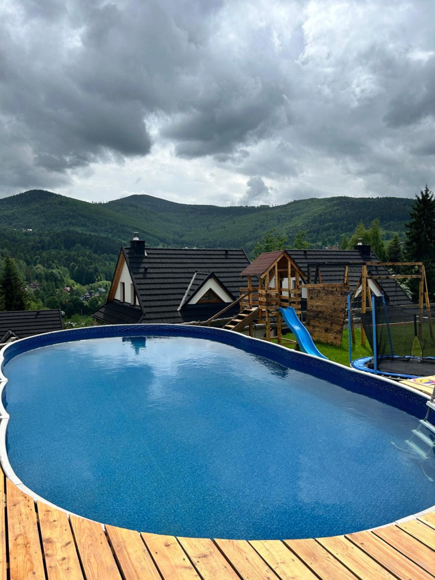 Zawoja Nad Korona Z Jacuzzi Villa Exterior photo