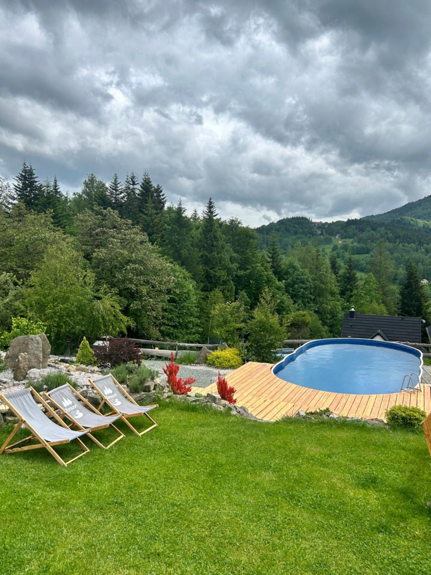 Zawoja Nad Korona Z Jacuzzi Villa Exterior photo
