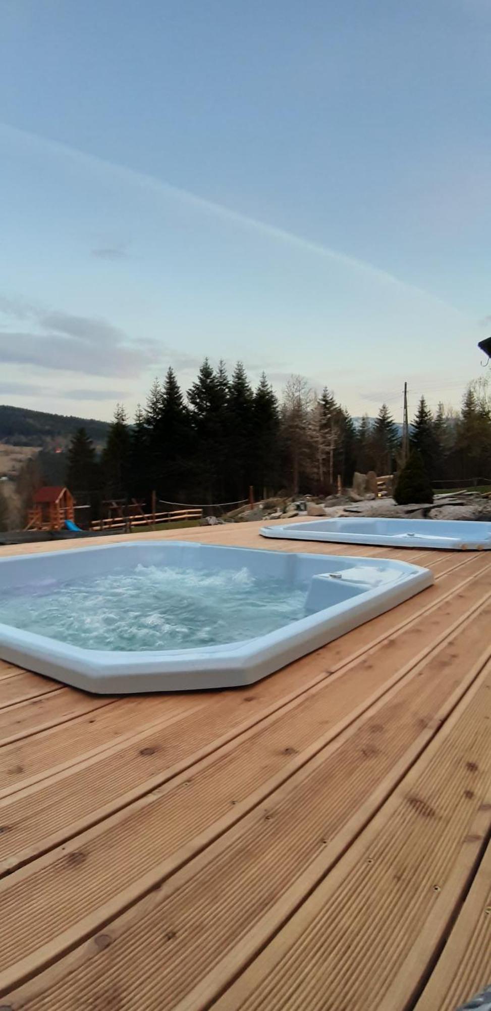 Zawoja Nad Korona Z Jacuzzi Villa Exterior photo